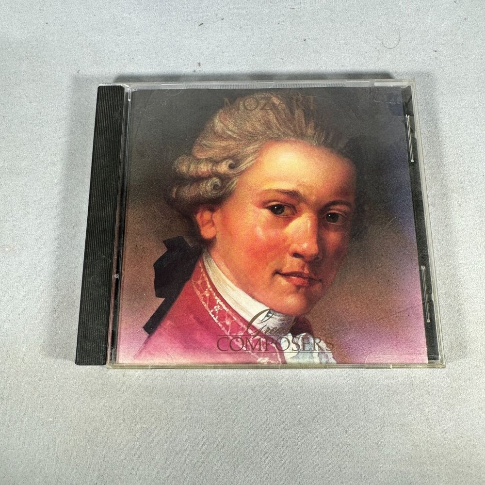 Great Composers Mozart CD Wolfgang Amadeus Symphony No. 40 & No. 41 Time Life Mu